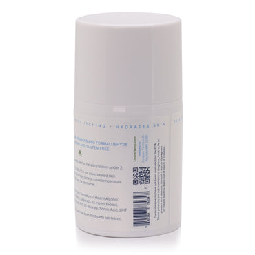 Lindre Maximum Strength Hemp Cream (with Menthol) for Joint and Muscle Recovery. Back, Neck, Knees, Hands, Itch. Dermatologist Tested